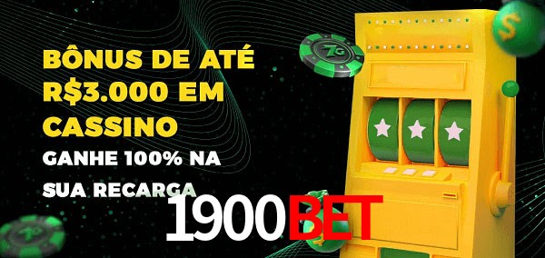 1900Bet melhor bônus de depósito